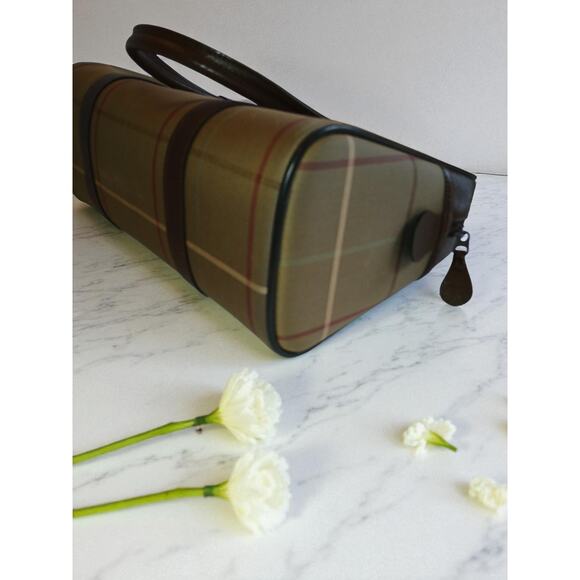 Burberry Khaki Vintage Boston Mini Handbag - Picture 9 of 16